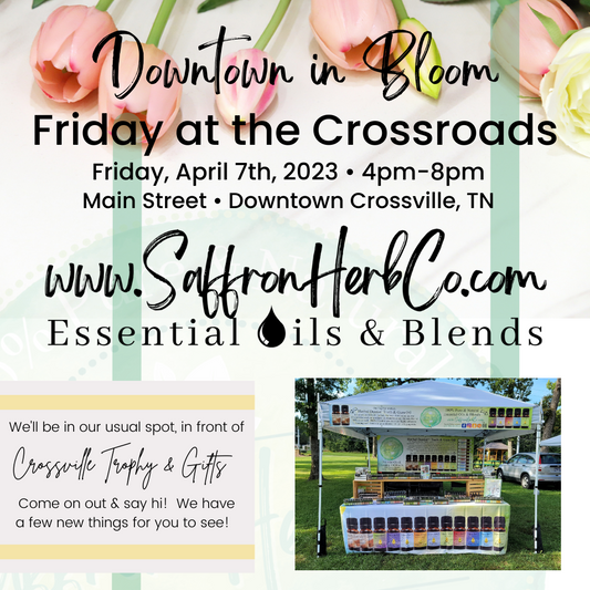 Find us at Friday at the Crossroads!