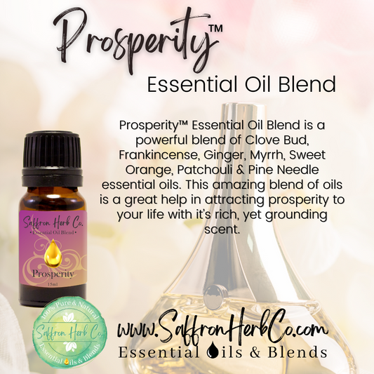 What is the Prosperity Essential Oil Blend?
