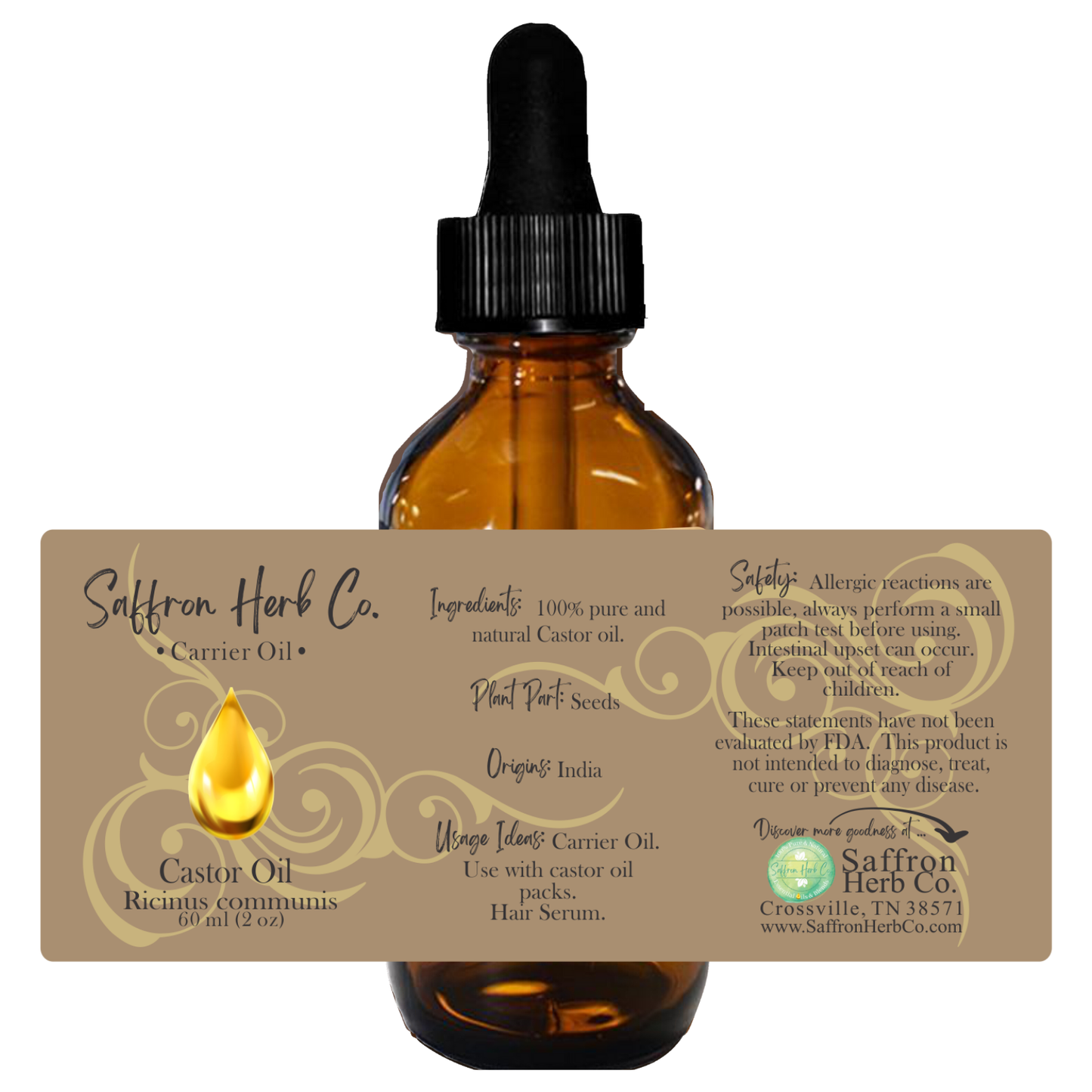 Castor Carrier Oil
