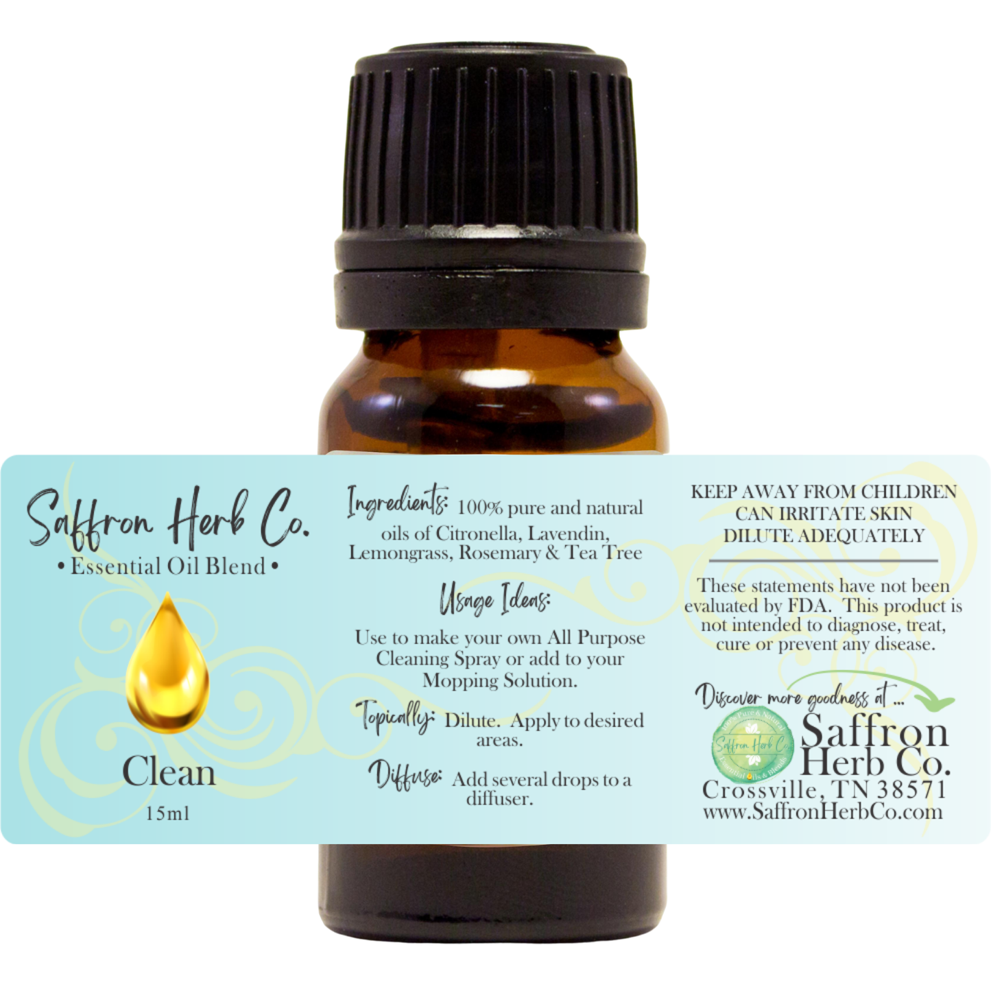 Clean Essential Oil Blend