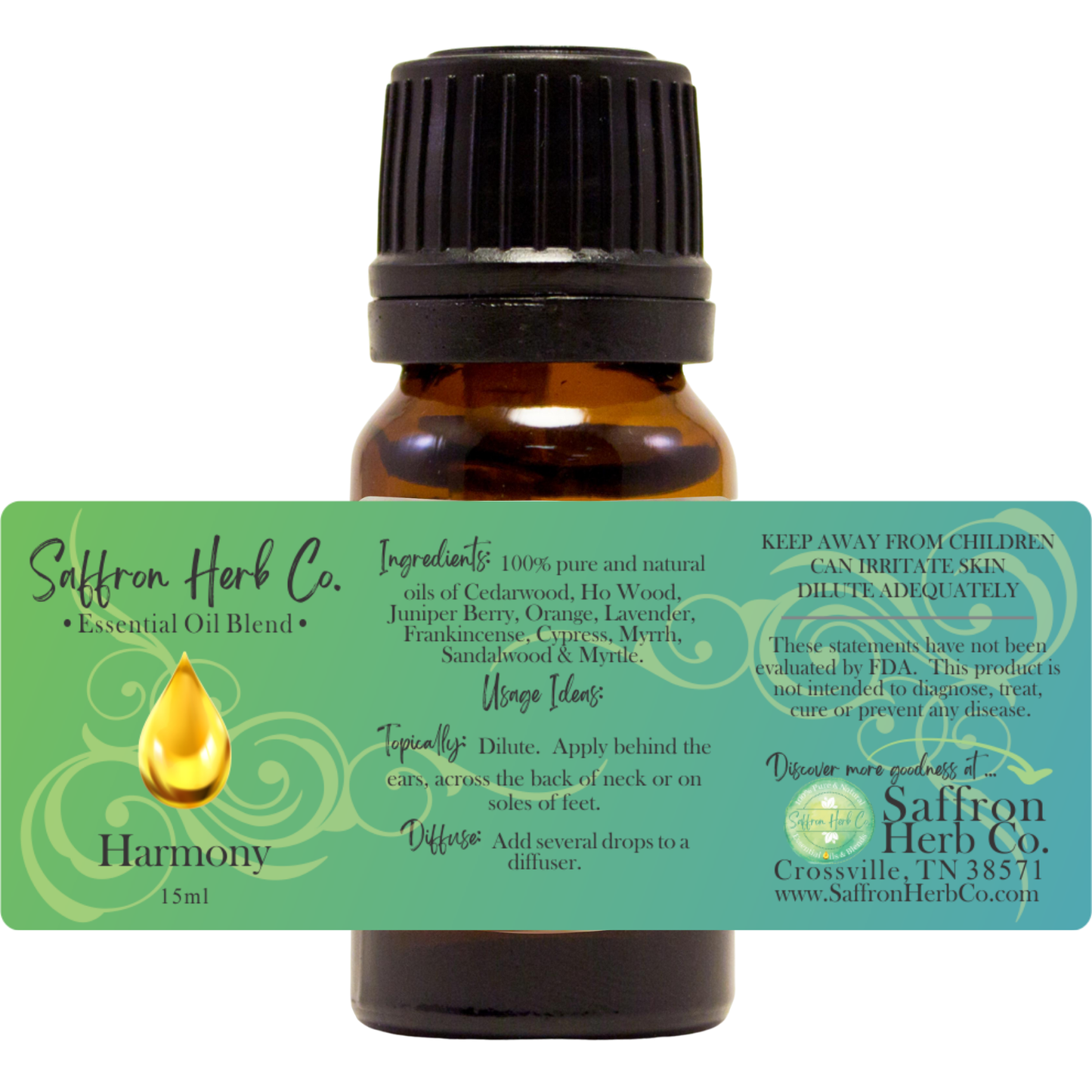 Harmony Roller Blend • Pre-Diluted • Ready To Use