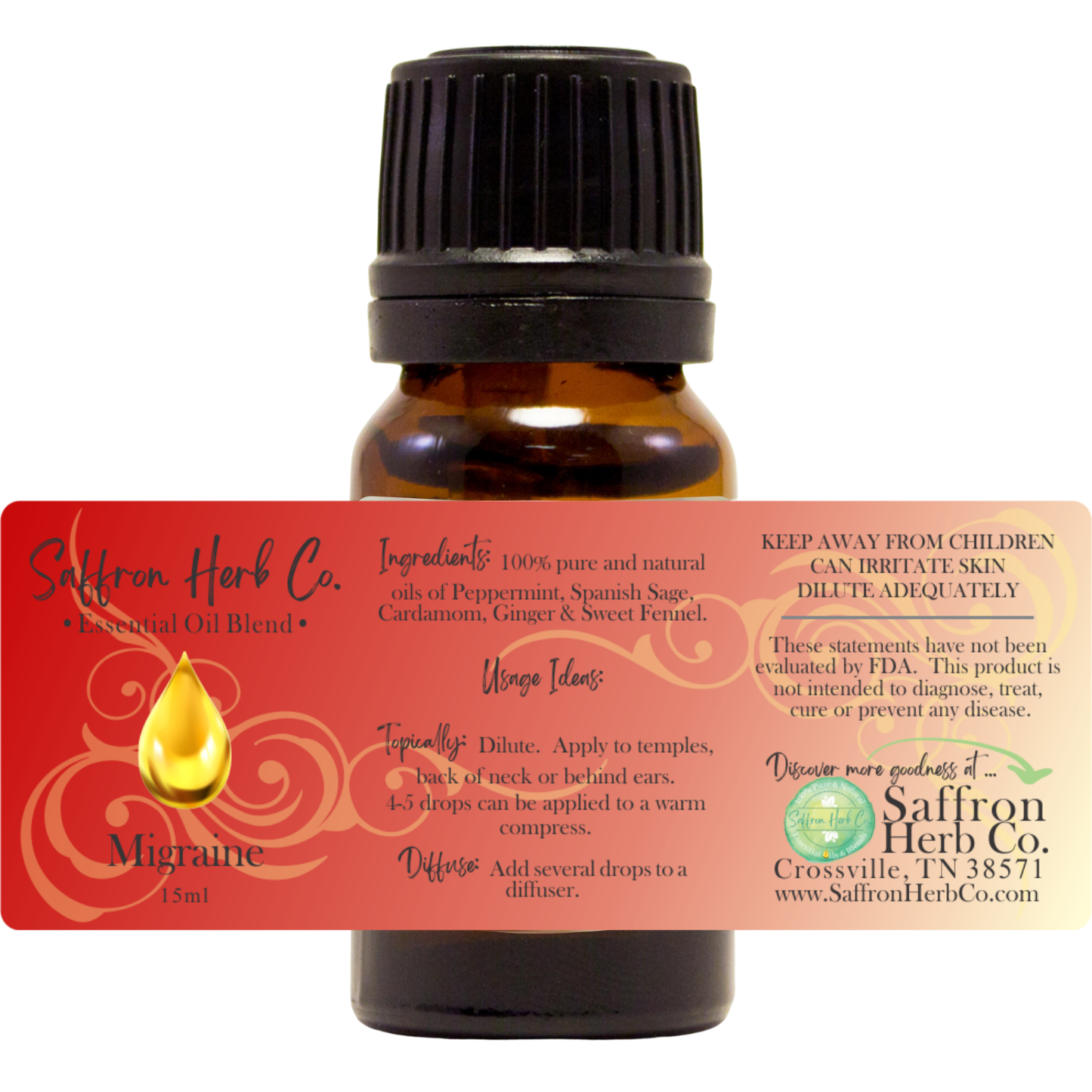 Migraine Essential Oil Blend
