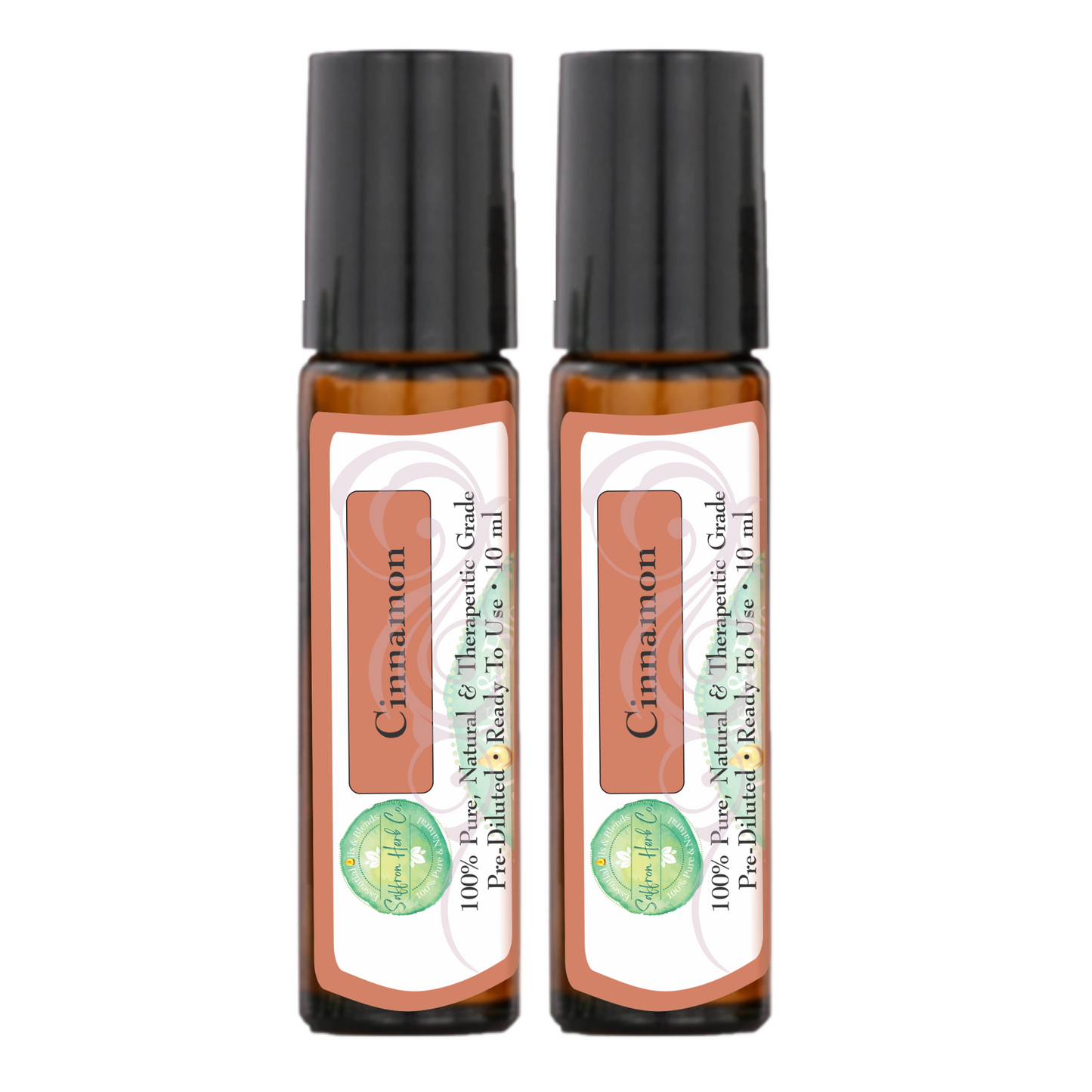 Cinnamon Essential Oil Roller Bottle Blend • 100% Pure & Natural • Pre-Diluted • Ready To Use