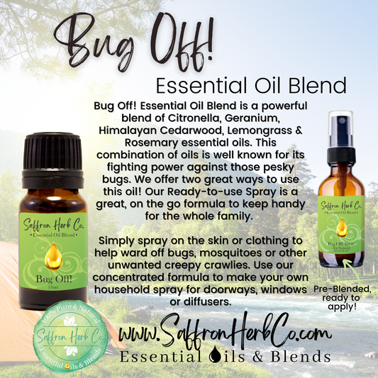 What is Bug Off! Essential Oil Blend?