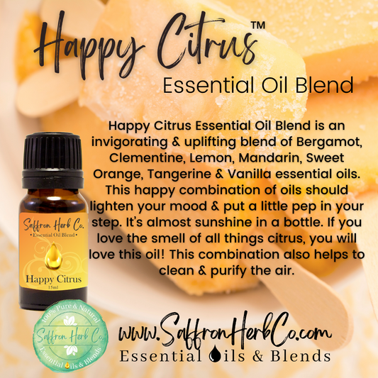 How to use Happy Citrus™ Essential Oil Blend