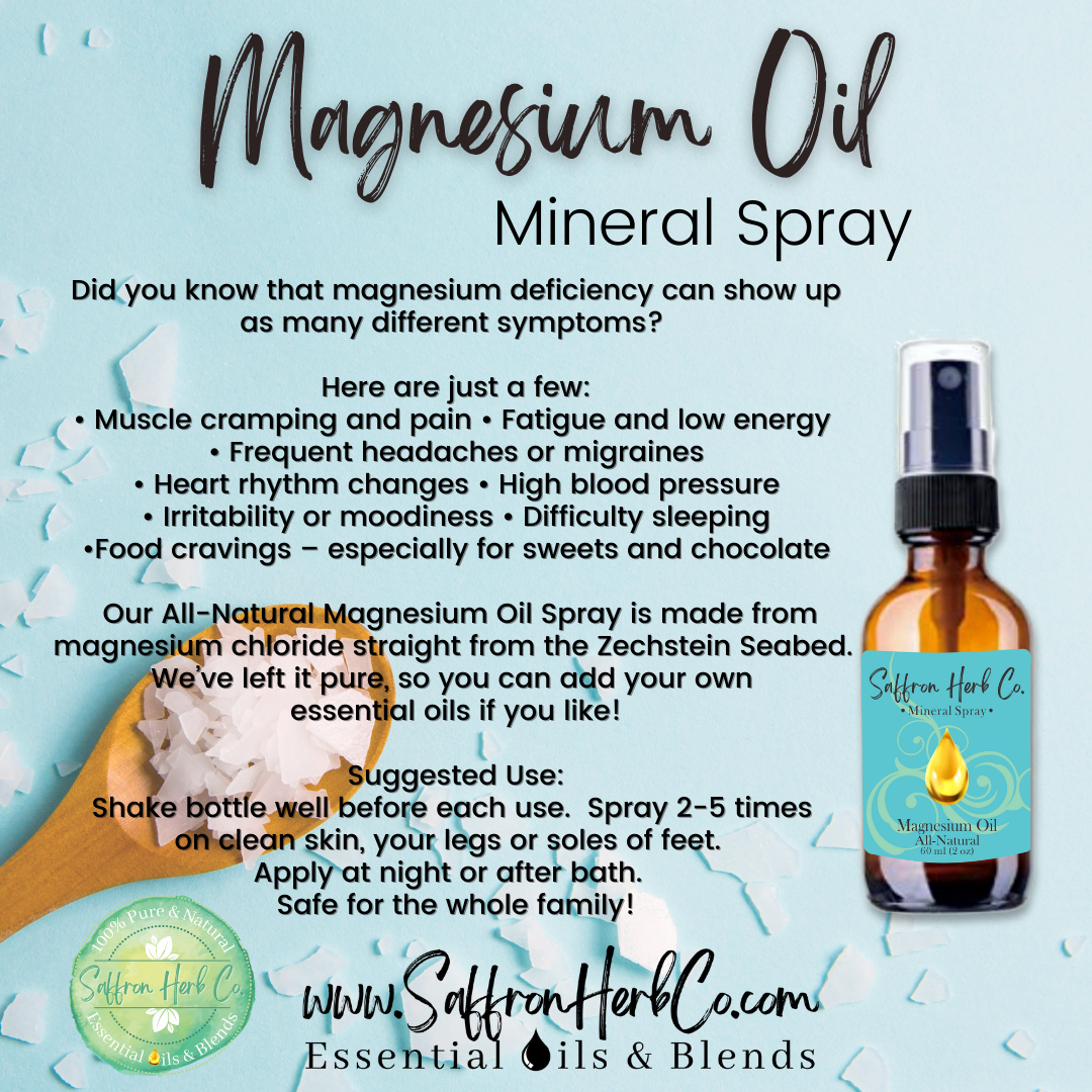Magnesium Oil Spray Benefits