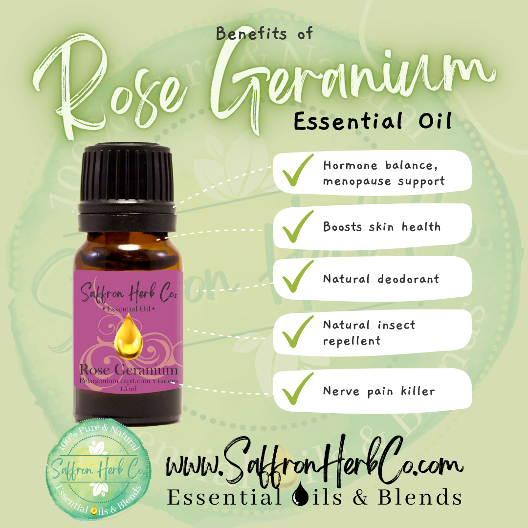 What are the Benefits of Rose Geranium Essential Oil?