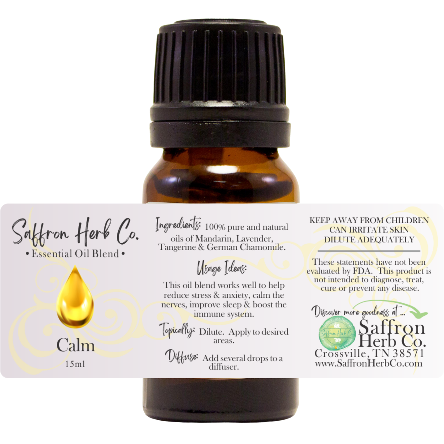Calm Roller Blend • Pre-Diluted • Ready To Use
