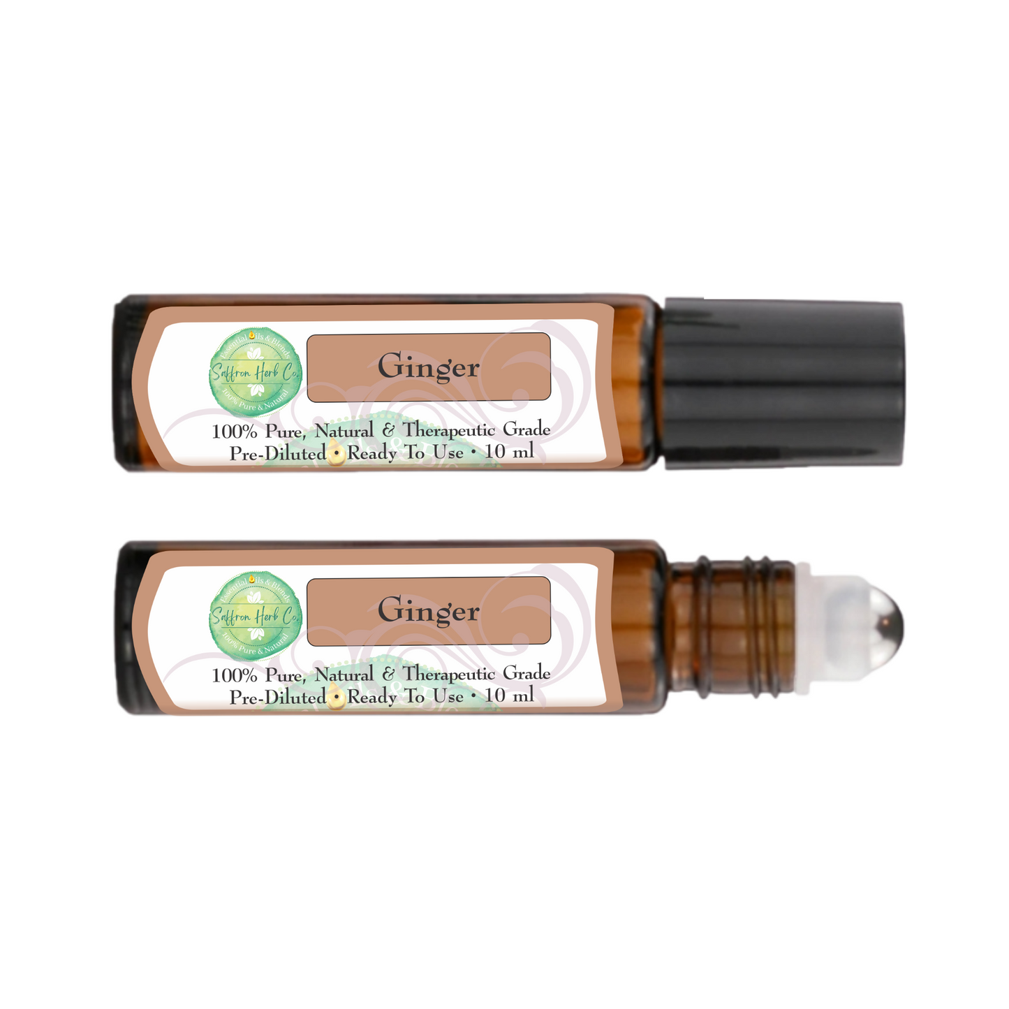 Ginger Roller Bottle Blend • Pre-Diluted • Ready To Use