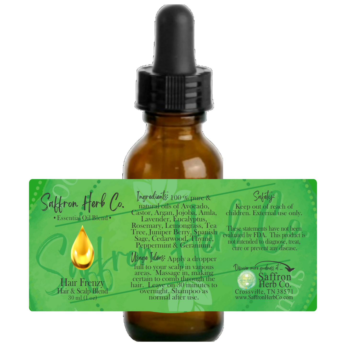 Hair Frenzy Essential Oil Blend