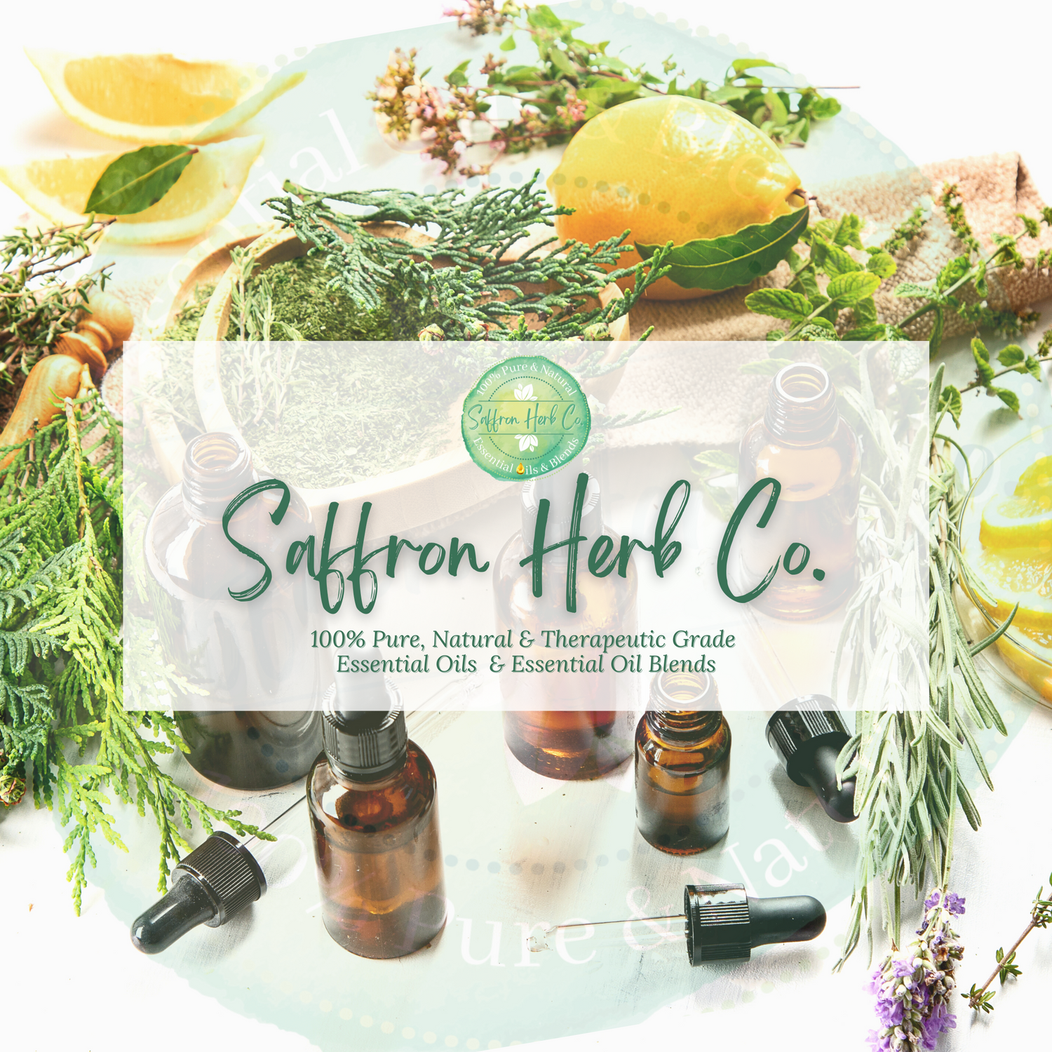 Saffon Herb Co. 100% Pure & Natural Essential Oils & Blends