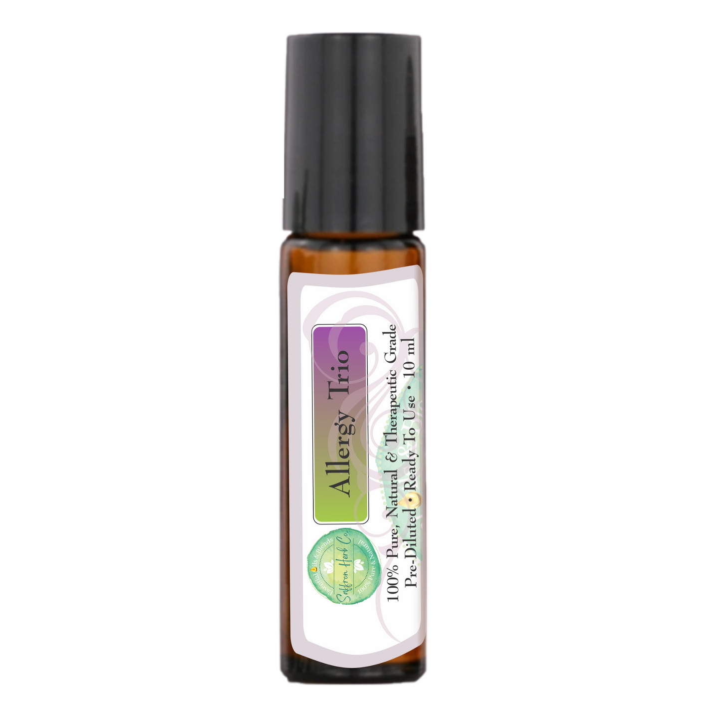 Allergy Trio™ Essential Oil Roller Bottle Blend • 100% Pure & Natural • Pre-Diluted • Ready To Use