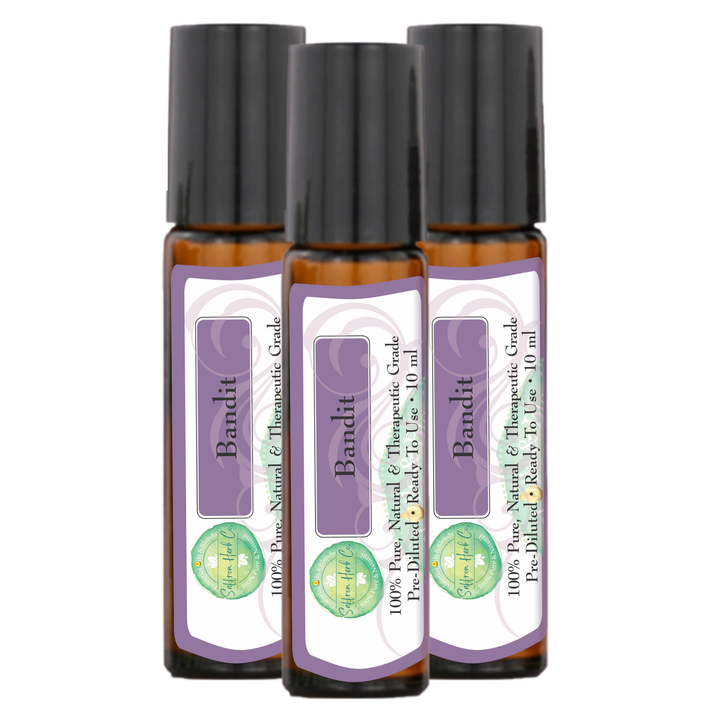 Bandit™ Essential Oil Roller Bottle Blend • 100% Pure & Natural • Pre-Diluted • Ready To Use