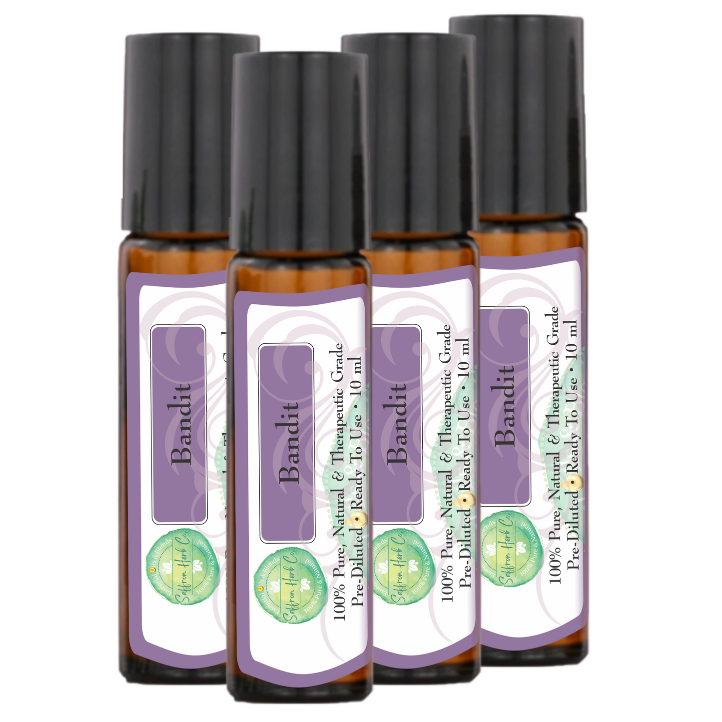 Bandit Essential Oil Roller Bottle Blend • 100% Pure & Natural • Pre-Diluted • Ready To Use