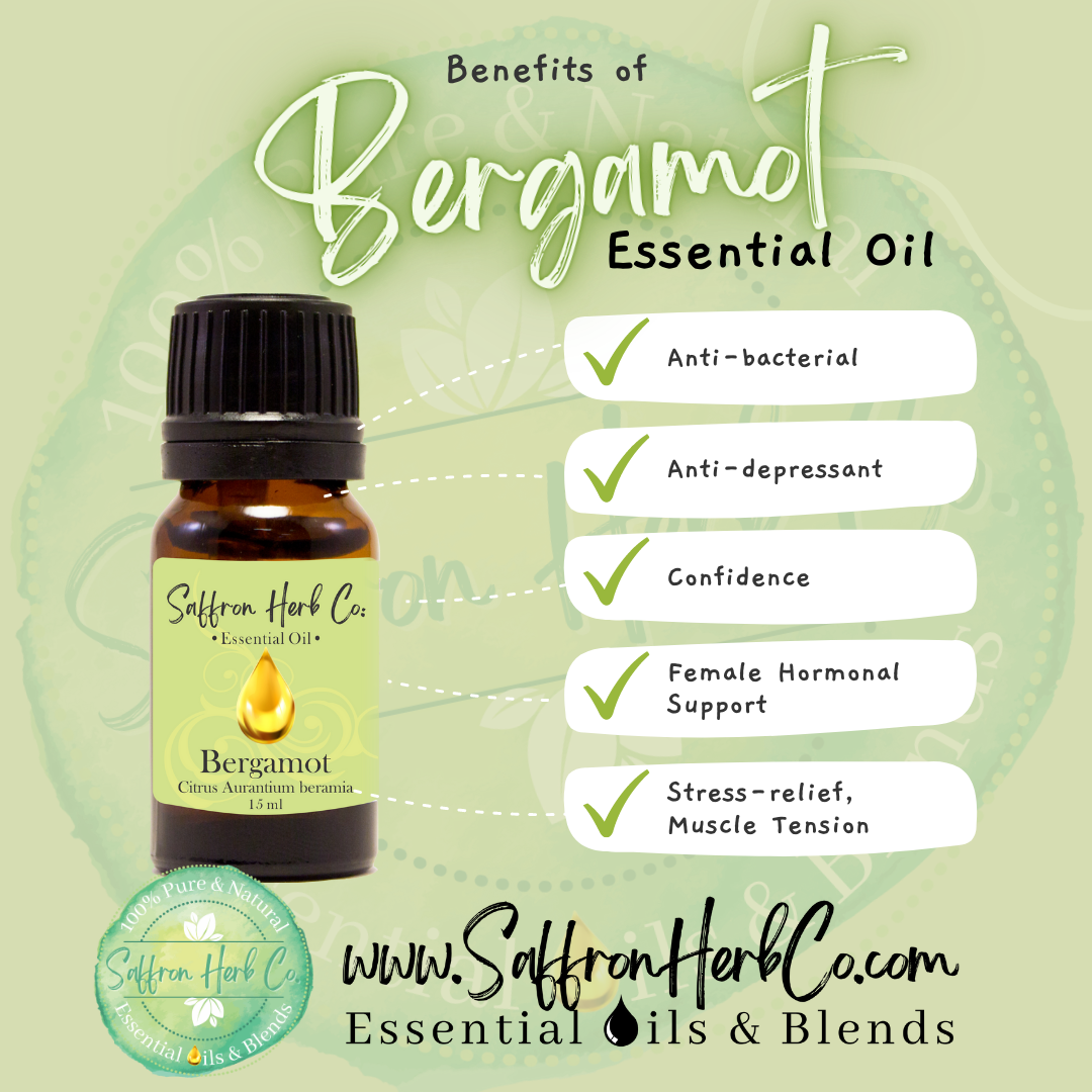 Bergamot Essential Oil – Saffron Herb Co.