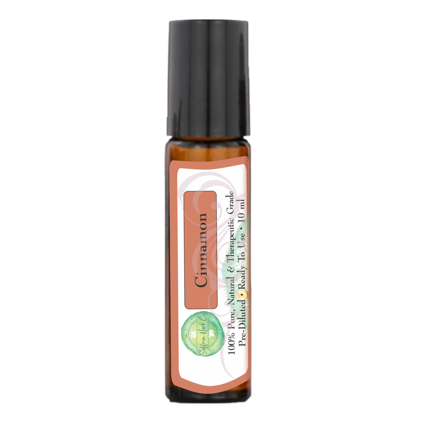 Cinnamon Essential Oil Roller Bottle Blend • 100% Pure & Natural • Pre-Diluted • Ready To Use