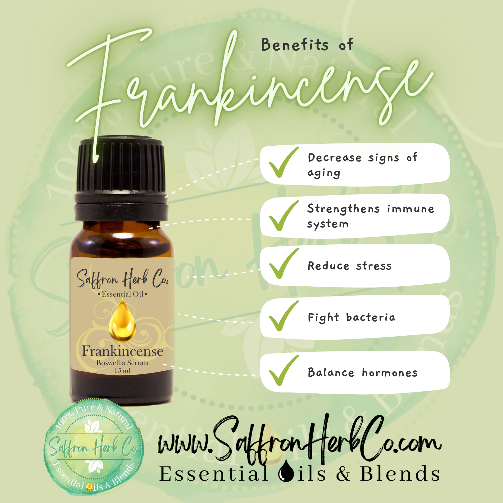 7 Frankincense Essential Oil Uses For Skin - BlissOnly