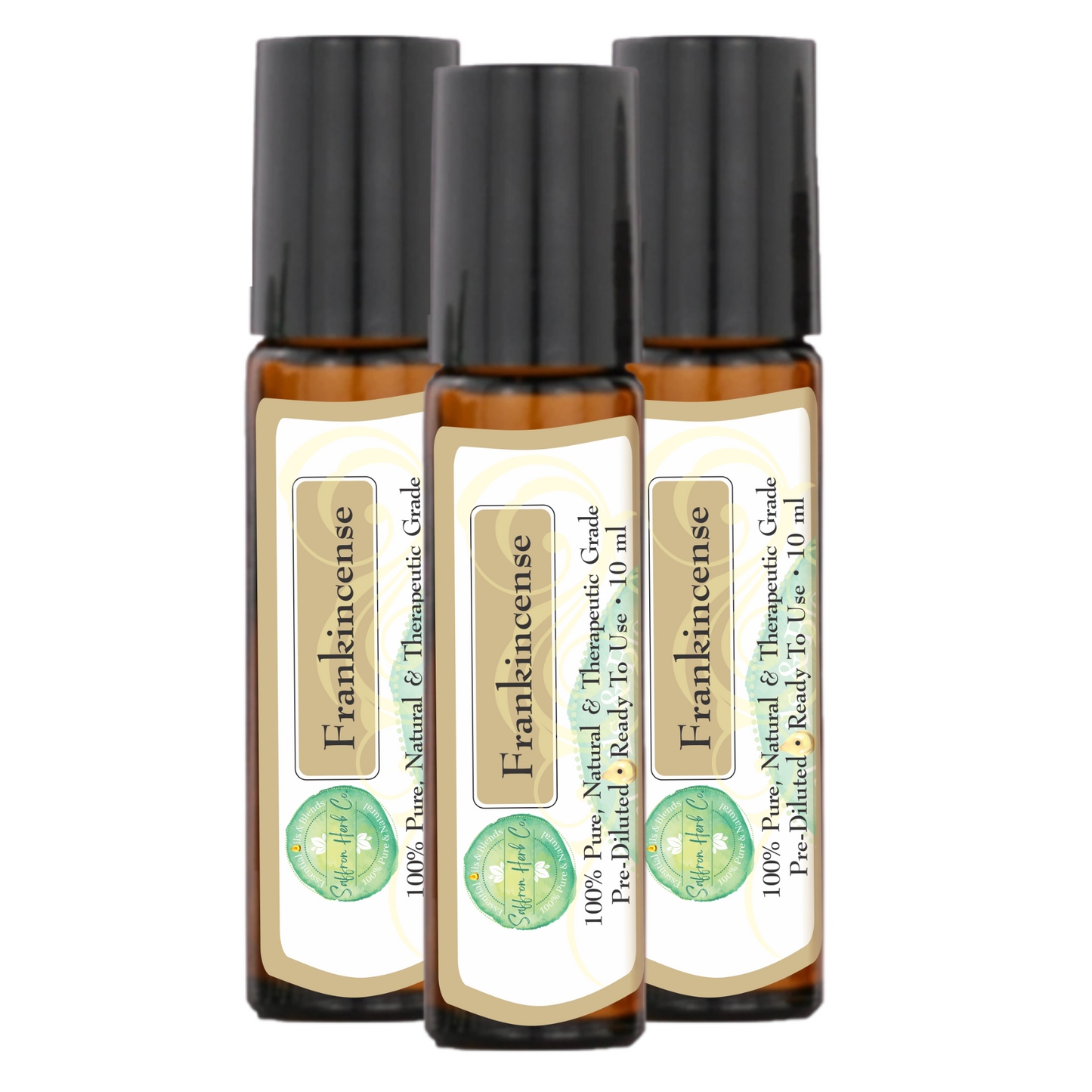 Frankincense Essential Oil Roller Bottle Blend • 100% Pure & Natural • Pre-Diluted • Ready To Use