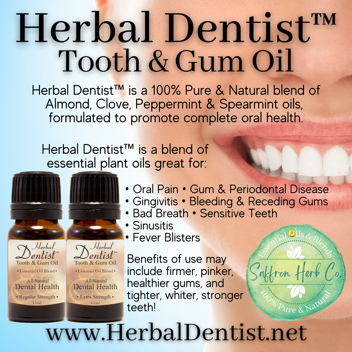 Herbal Dentist Extra Strength Tooth & Gum Oil