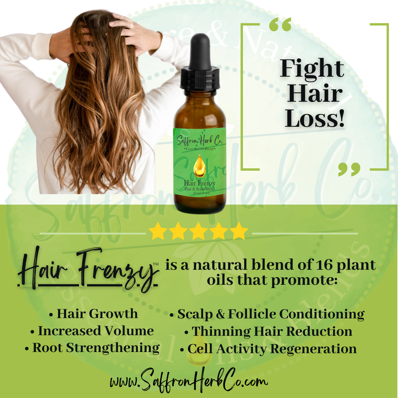 Hair Frenzy™ Essential Oil Blend