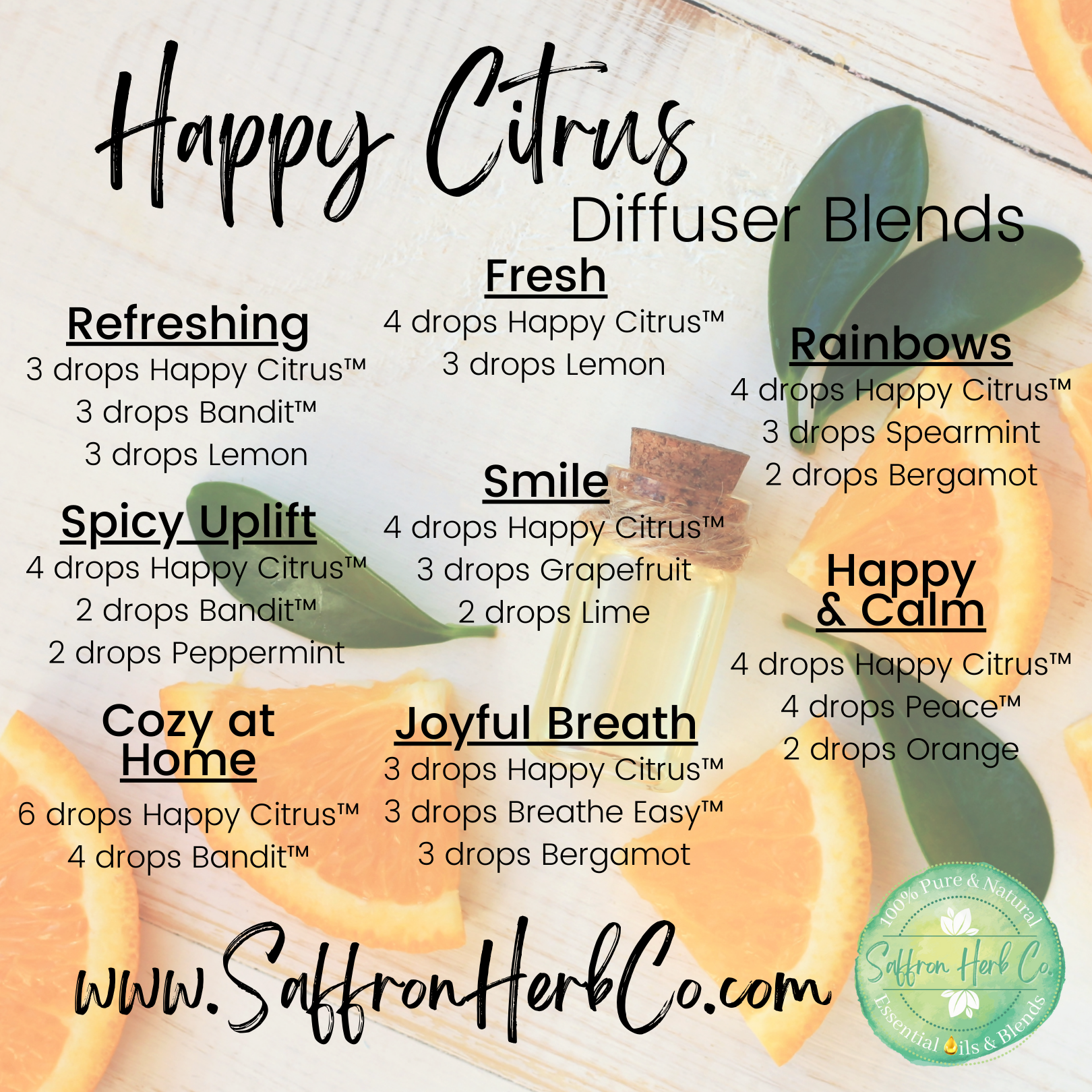 Citrus Oils, Citrus Essential Oil Blend
