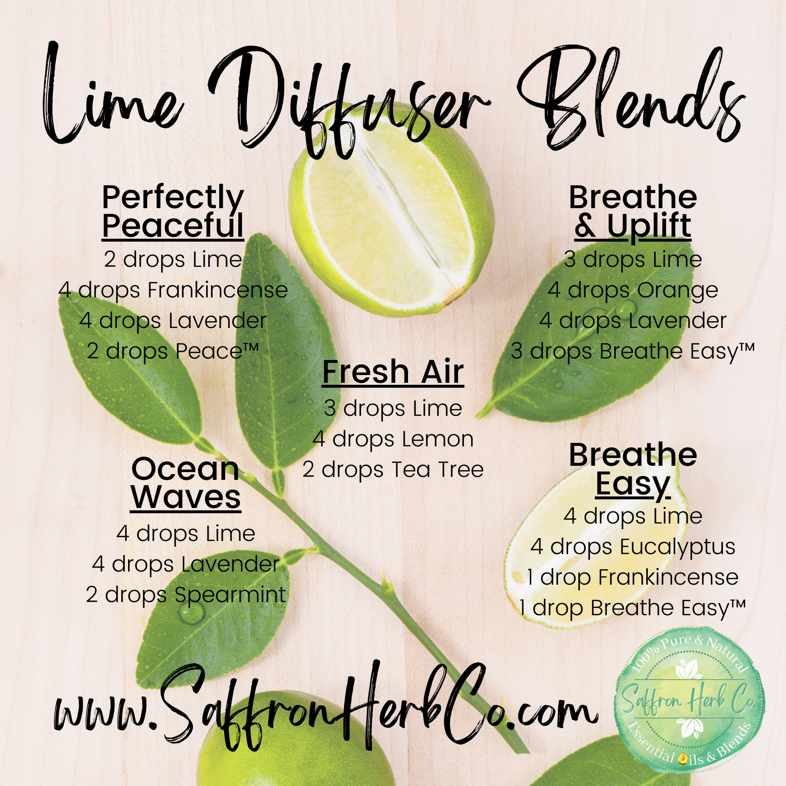 Happy Citrus™ Essential Oil Blend – Saffron Herb Co.