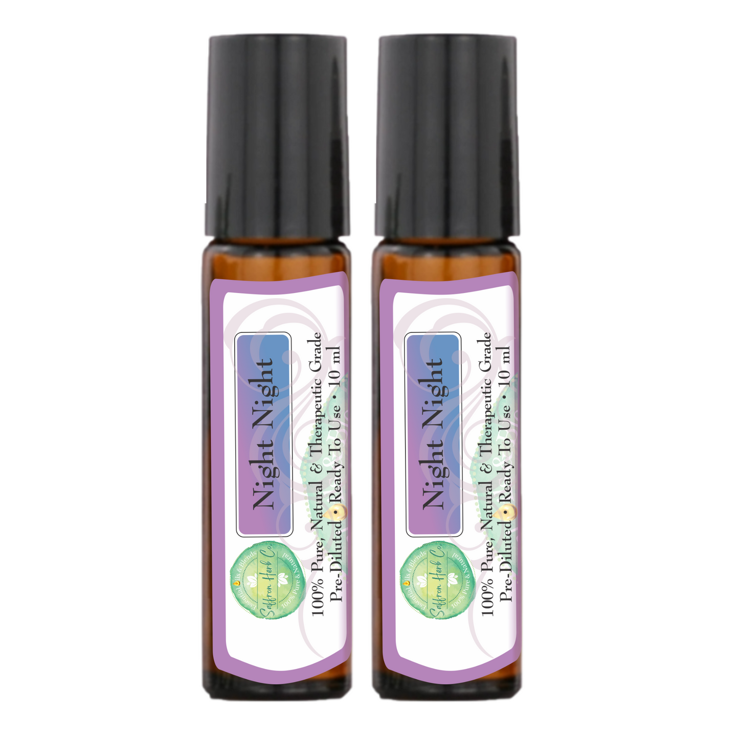 Night Night Essential Oil Roller Bottle Blend • 100% Pure & Natural • Pre-Diluted • Ready To Use