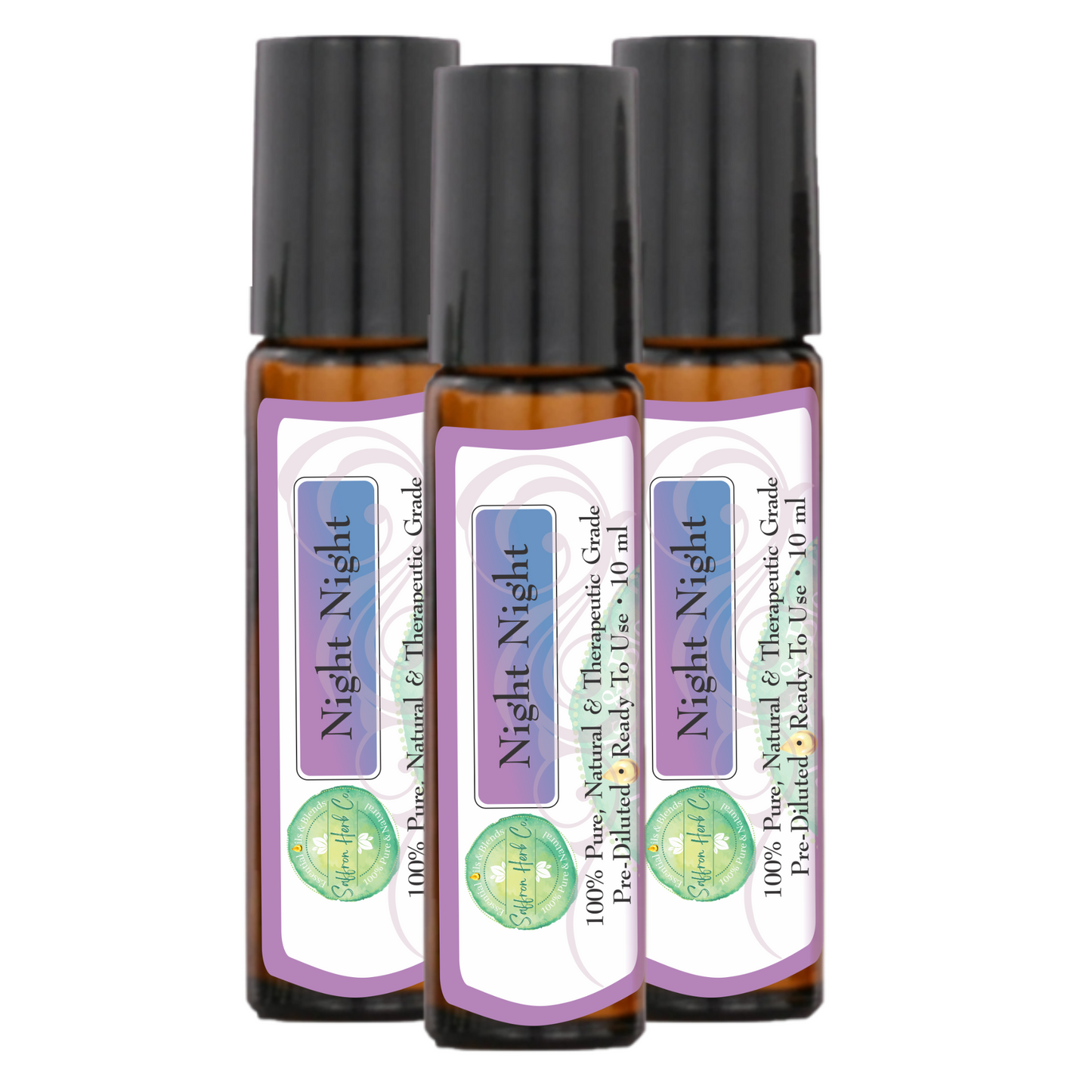 Night Night™ Essential Oil Roller Bottle Blend • 100% Pure & Natural • Pre-Diluted • Ready To Use