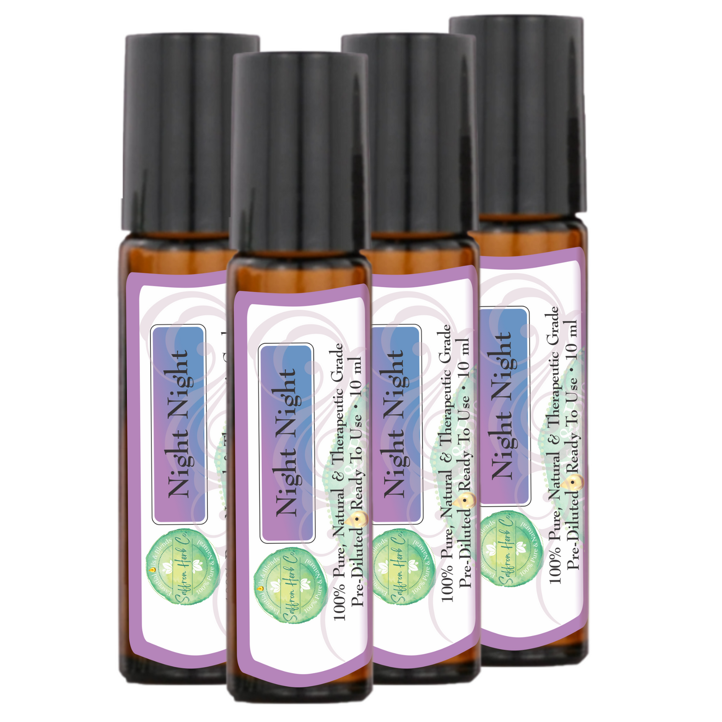 Night Night Essential Oil Roller Bottle Blend • 100% Pure & Natural • Pre-Diluted • Ready To Use