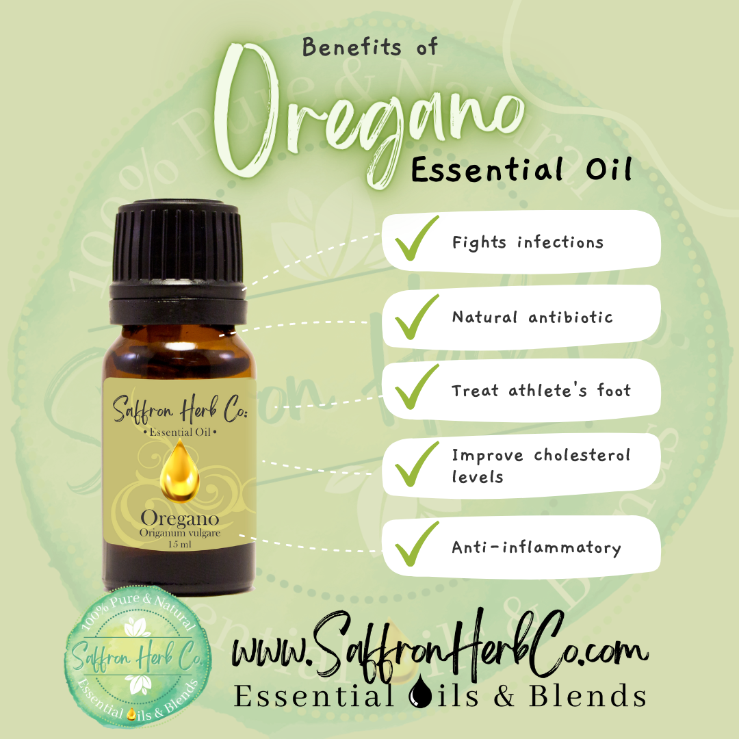 Oregano Essential Oil – Saffron Herb Co.