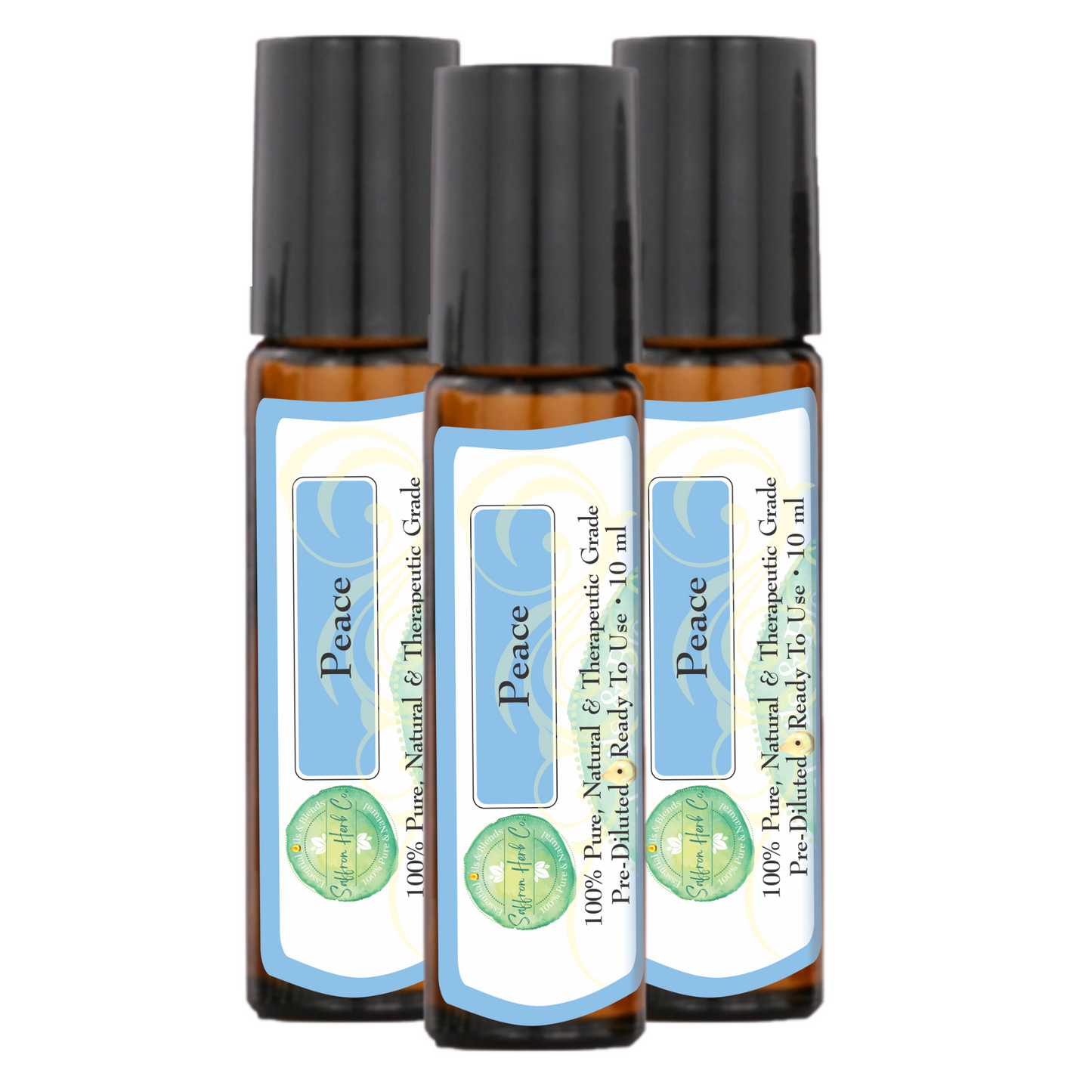 Peace™ Essential Oil Roller Bottle Blend • 100% Pure & Natural • Pre-Diluted • Ready To Use